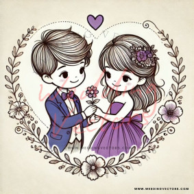 love wedding vectors 6823