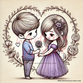 love wedding vectors 6825
