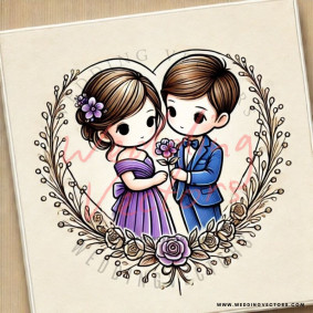 love wedding vectors 6828
