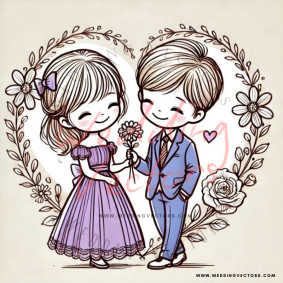 love wedding vectors 6830