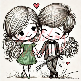 love wedding vectors 6834