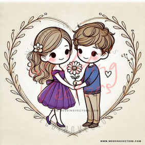 love wedding vectors 6839