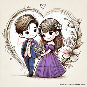 love wedding vectors 6855