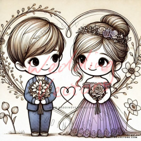 love wedding vectors 6875