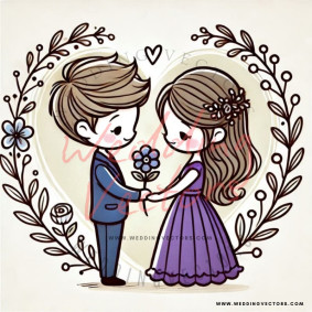 love wedding vectors 6886