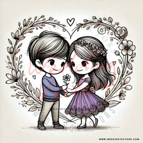 love wedding vectors 6898
