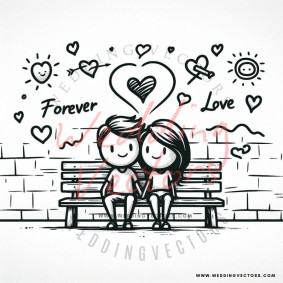love wedding vectors 6905