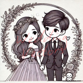 love wedding vectors 6930