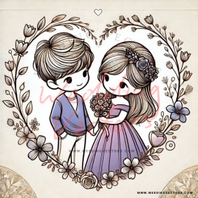 love wedding vectors 6989