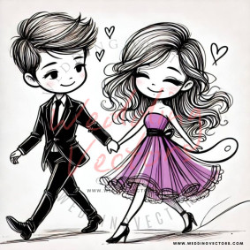 love wedding vectors 7011