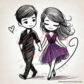 love wedding vectors 7013