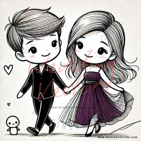 love wedding vectors 7019