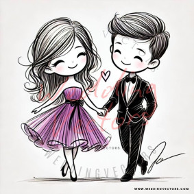 love wedding vectors 7022