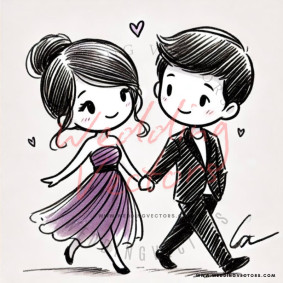 love wedding vectors 7026