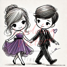 love wedding vectors 7033