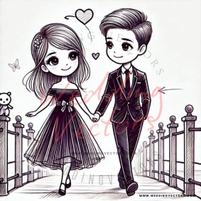 love wedding vectors 7043