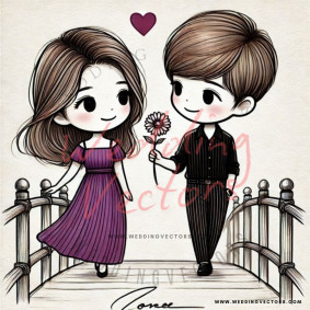 love wedding vectors 7046