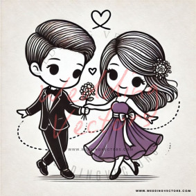 love wedding vectors 7051