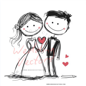 love wedding vectors 7054