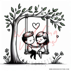 love wedding vectors 7055