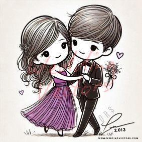 love wedding vectors 7058