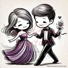 love wedding vectors 7064