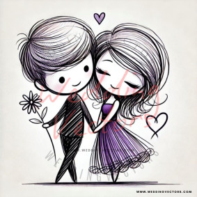 love wedding vectors 7111