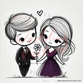 love wedding vectors 7114