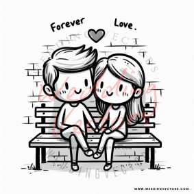 love wedding vectors 7115