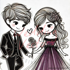 love wedding vectors 7119