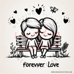 love wedding vectors 7127