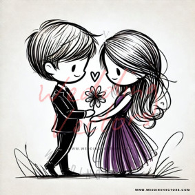 love wedding vectors 7133
