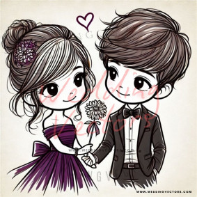 love wedding vectors 7136