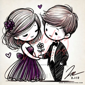 love wedding vectors 7147