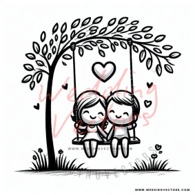 love wedding vectors 7151