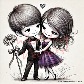 love wedding vectors 7153