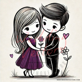 love wedding vectors 7161