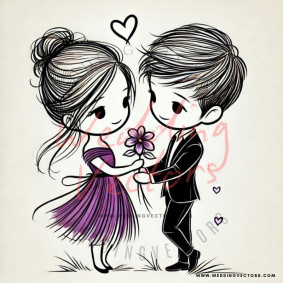 love wedding vectors 7170