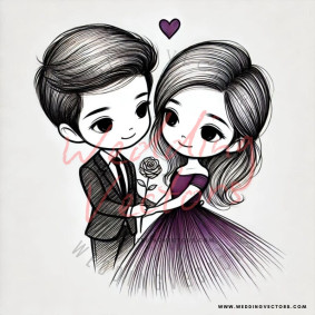 love wedding vectors 7171
