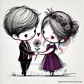 love wedding vectors 7180