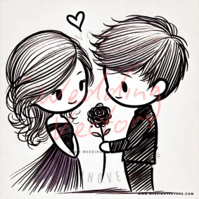 love wedding vectors 7181