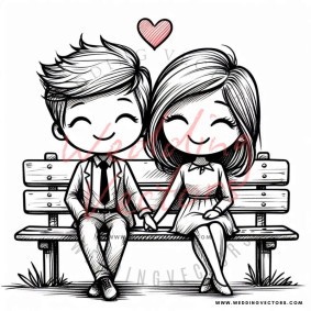 love wedding vectors 7190
