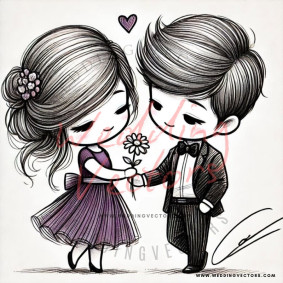 love wedding vectors 7195
