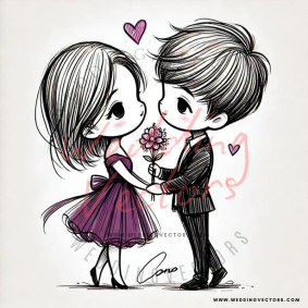 love wedding vectors 7198