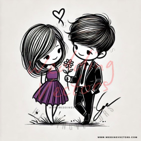 love wedding vectors 7205