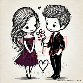 love wedding vectors 7213