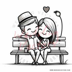 love wedding vectors 7214