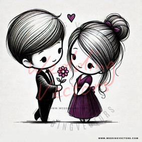 love wedding vectors 7219