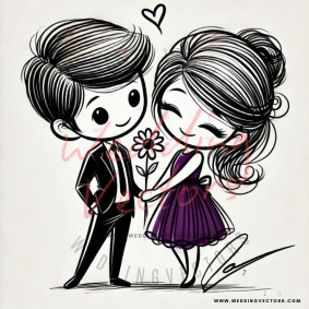 love wedding vectors 7232