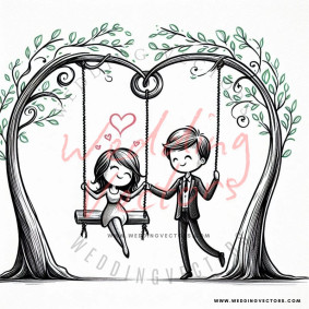 love wedding vectors 7250